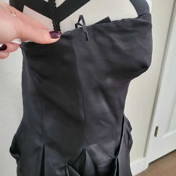 6K New ALEXANDER MCQUEEN  Strapless Runway Mini dress 42 IT - Picture 6 of 16